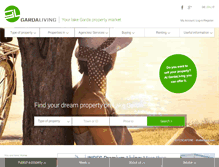 Tablet Screenshot of lake-garda-property.com